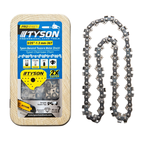 TYSON AĞAÇ KESME MOTOR ZİNCİRİ 325*0,50-72 T (9471)